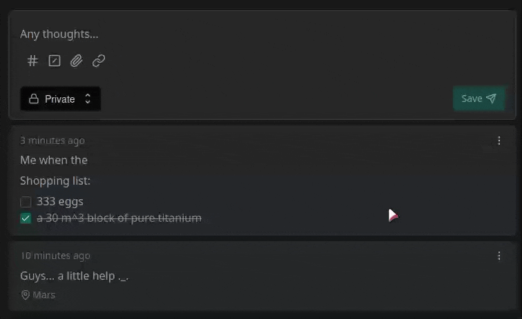 A nonsensical flow chart generated in real time with mermaid.js
